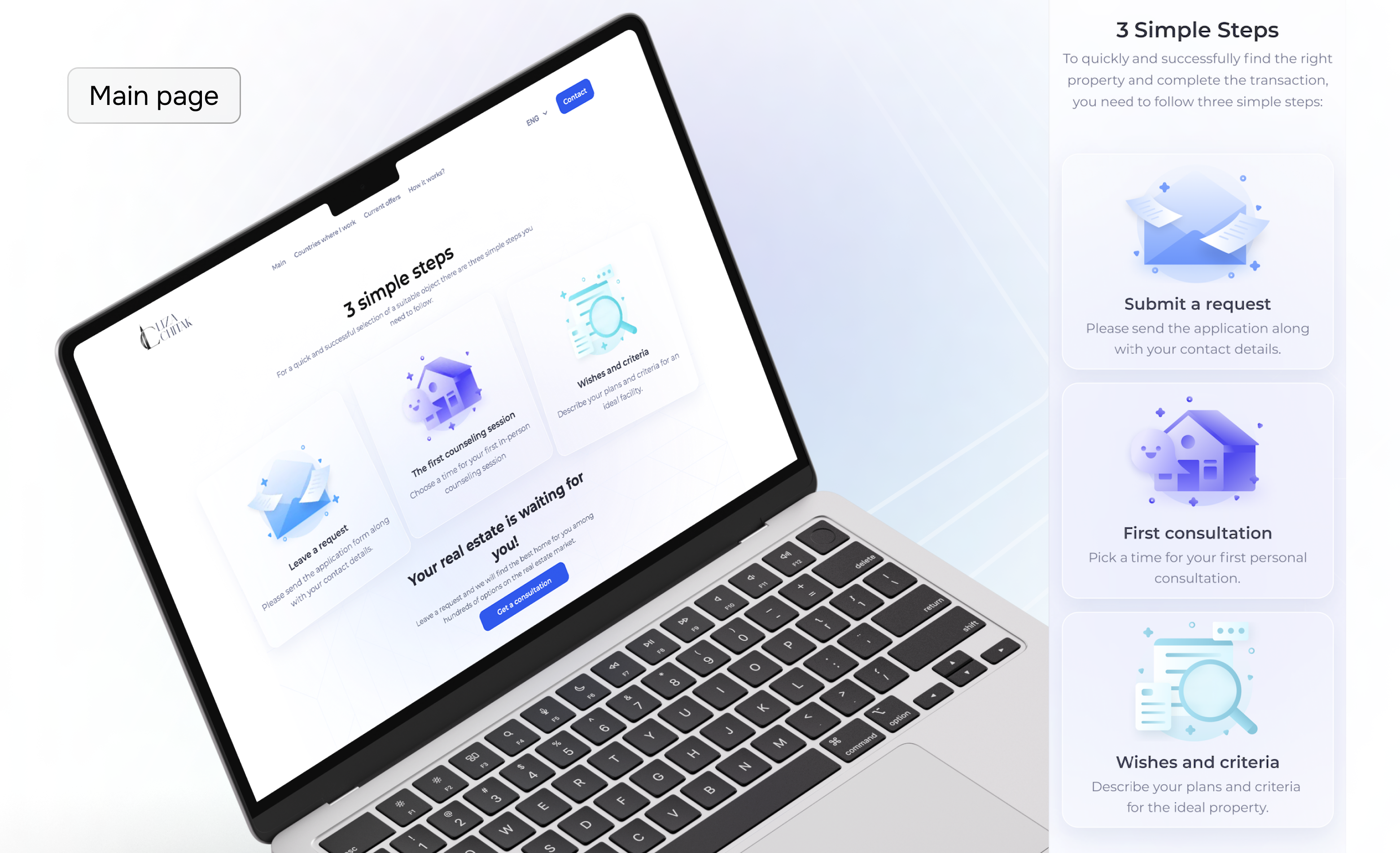 Liza Chitak Main Page